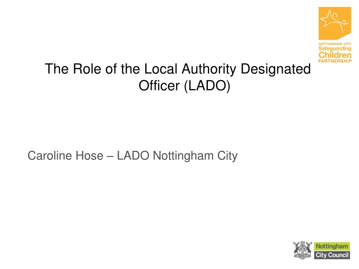 the role of the local authority designated