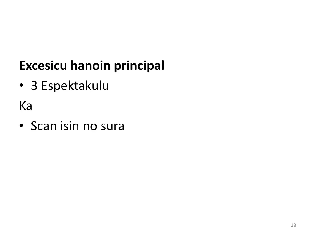 excesicu hanoin principal 3 espektakulu ka scan