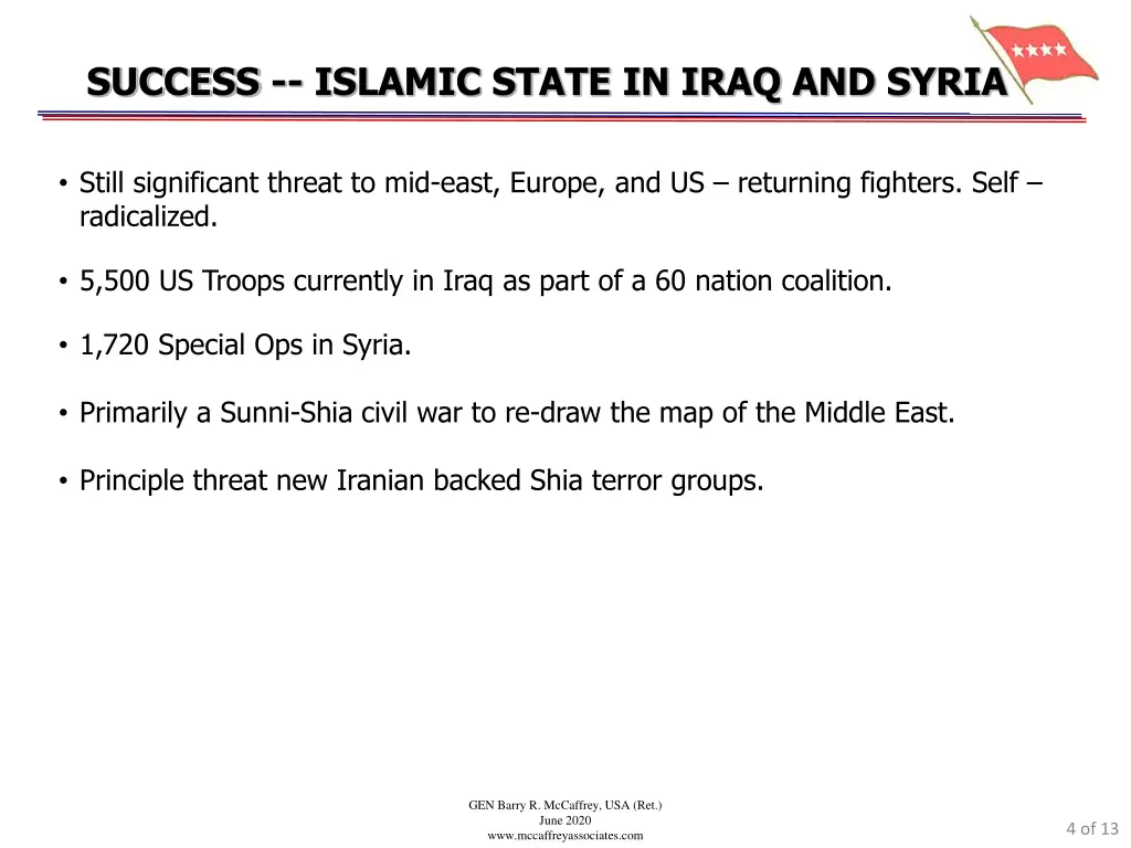 success islamic state in iraq and syria