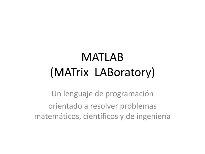 matlab