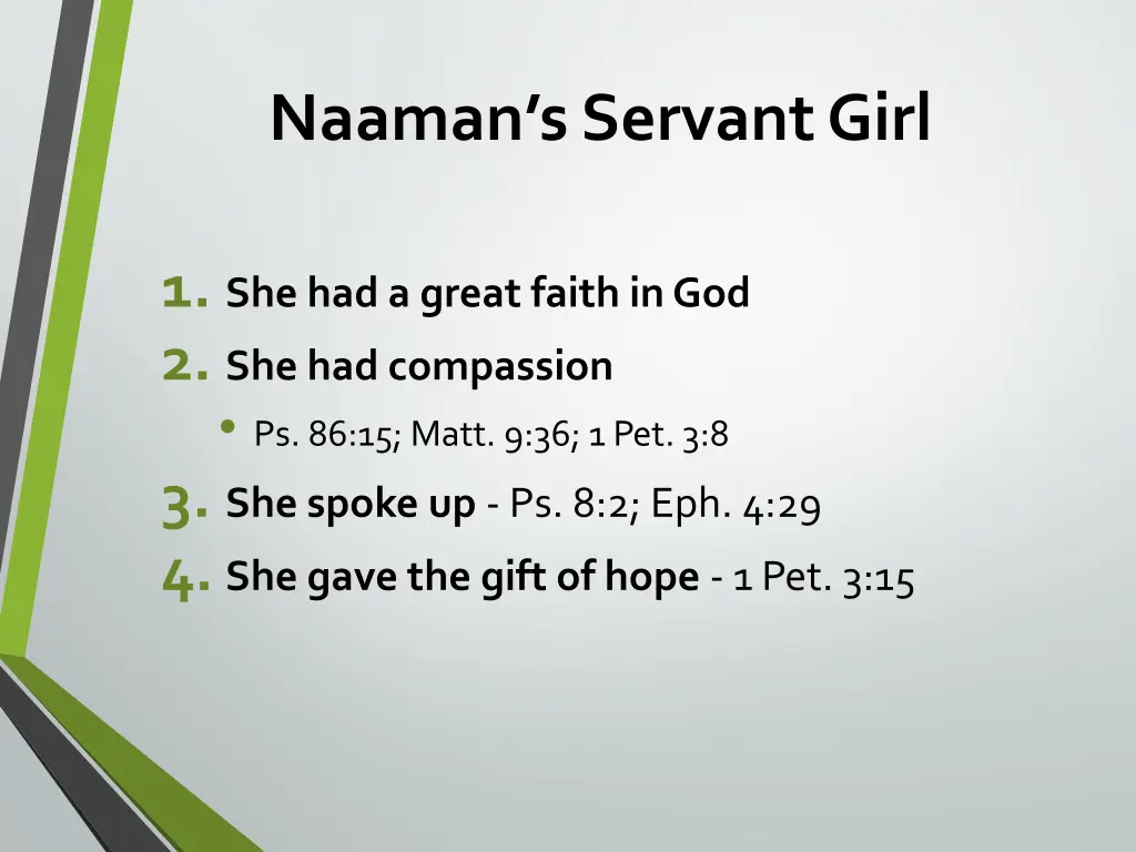 naaman s servant girl 1