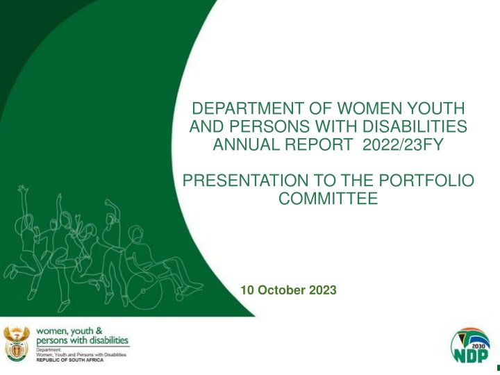department of women youth and persons with