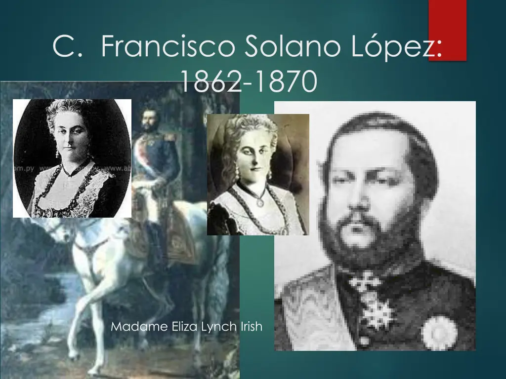 c francisco solano l pez 1862 1870