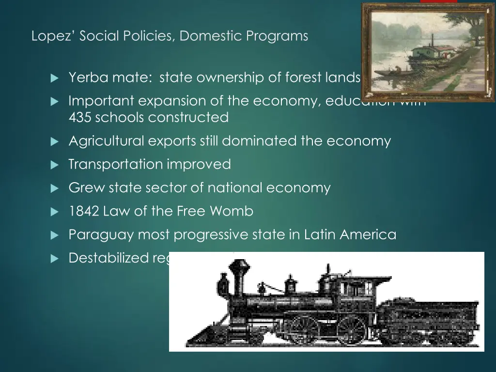 lopez social policies domestic programs