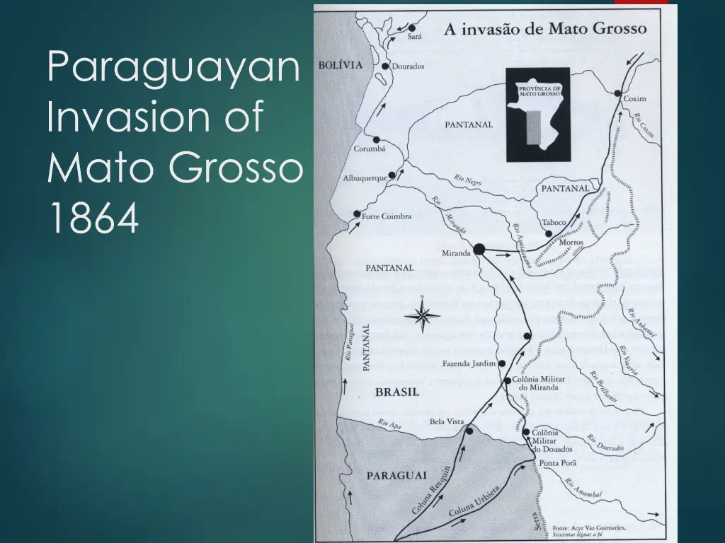 paraguayan invasion of mato grosso 1864