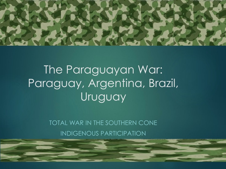 the paraguayan war paraguay argentina brazil