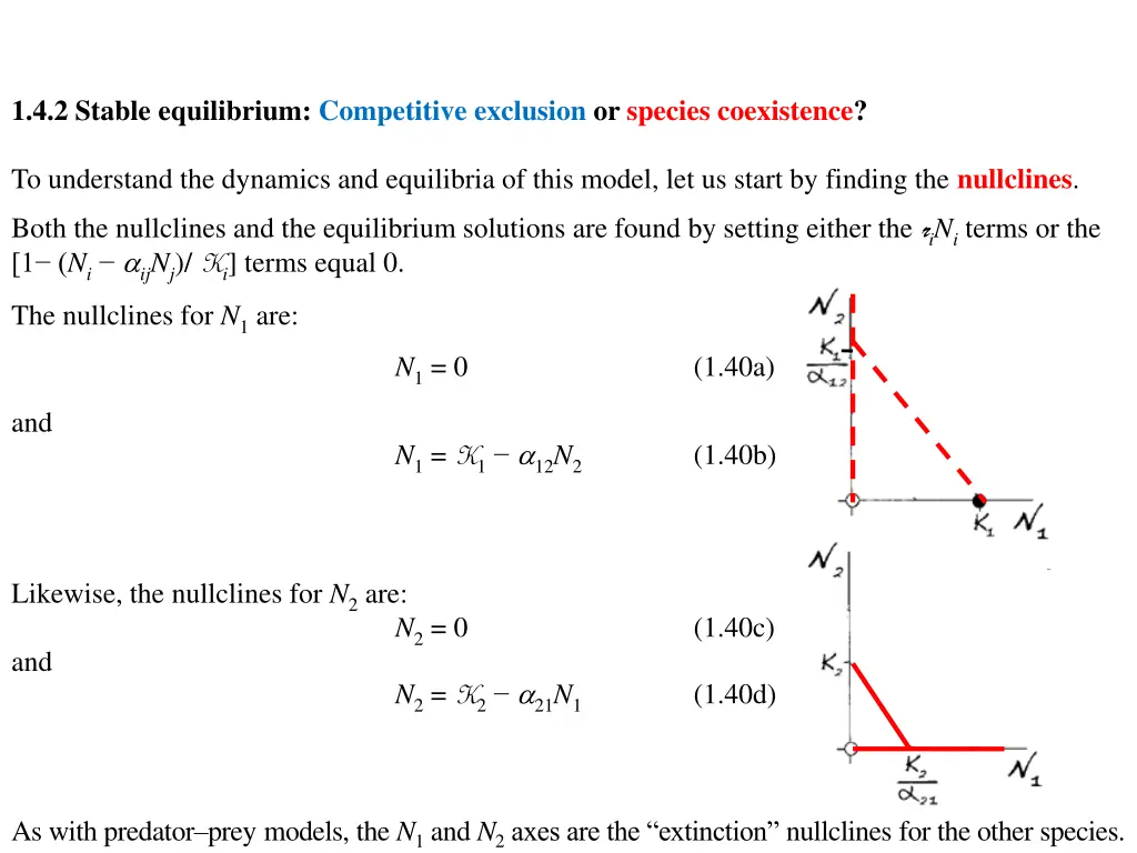 1 4 2 stable equilibrium competitive exclusion