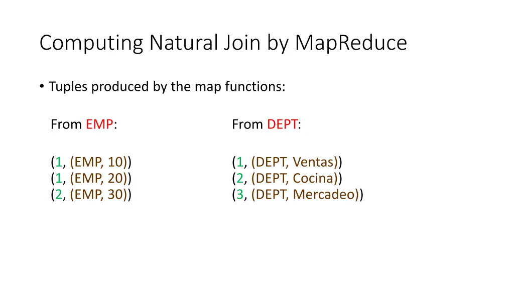 computing natural join by mapreduce 3