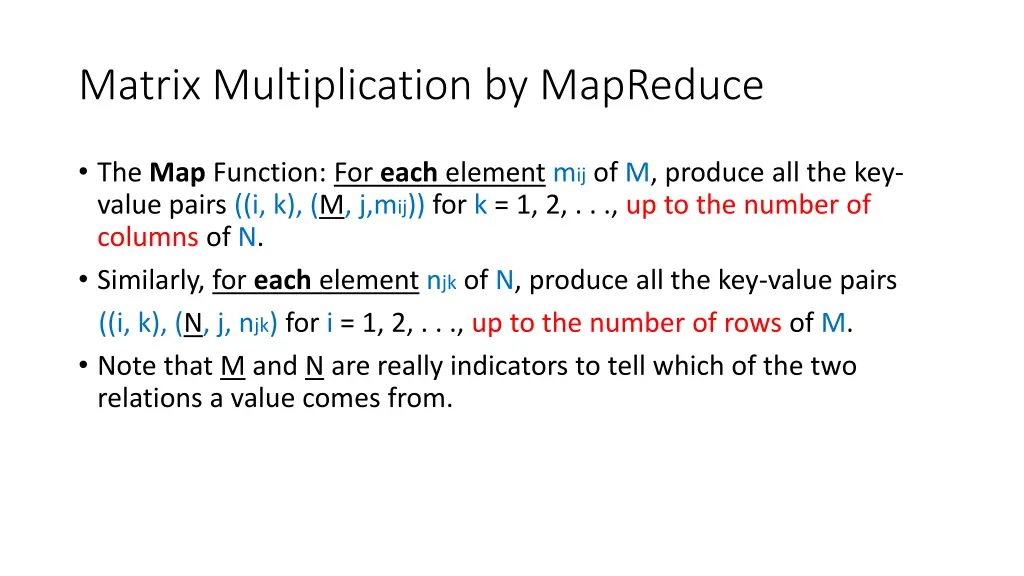 matrix multiplication by mapreduce 1