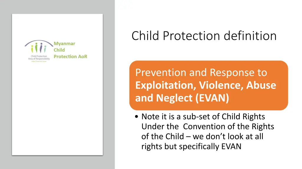 child protection definition