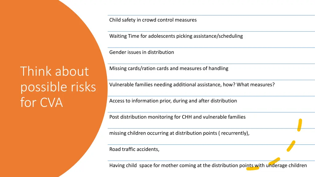 child safety in crowd control measures