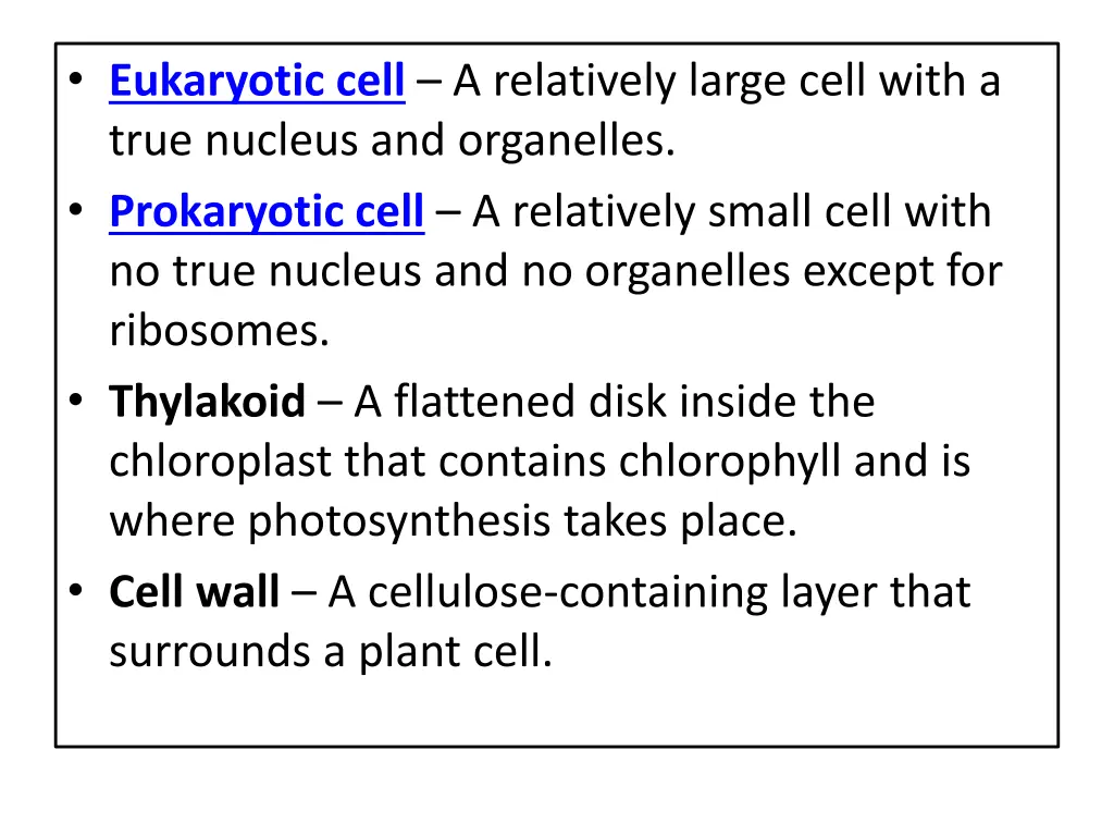 eukaryotic cell a relatively large cell with