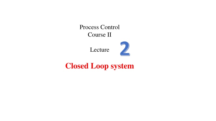 process control course ii