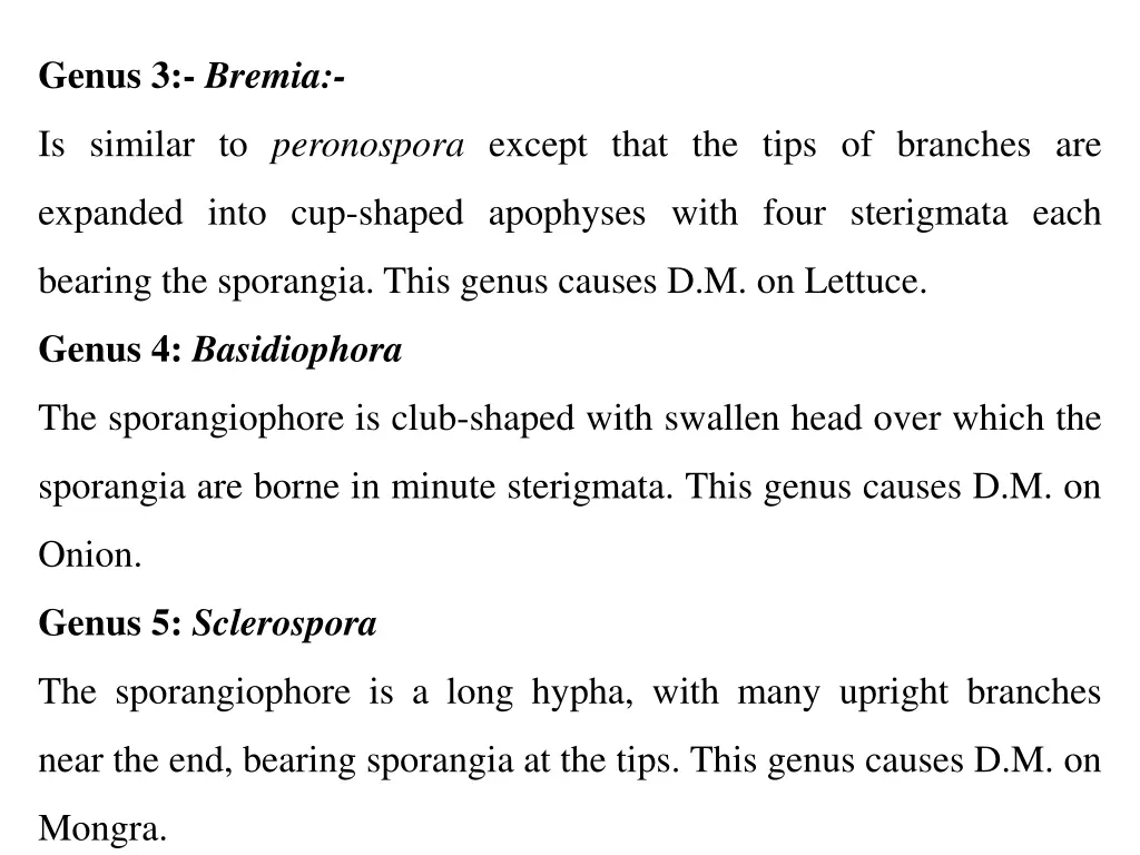 genus 3 bremia