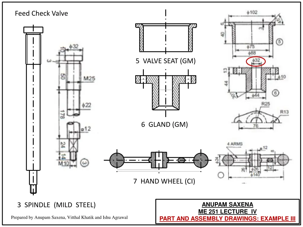 feed check valve 4