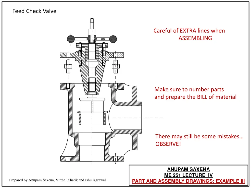 feed check valve 8