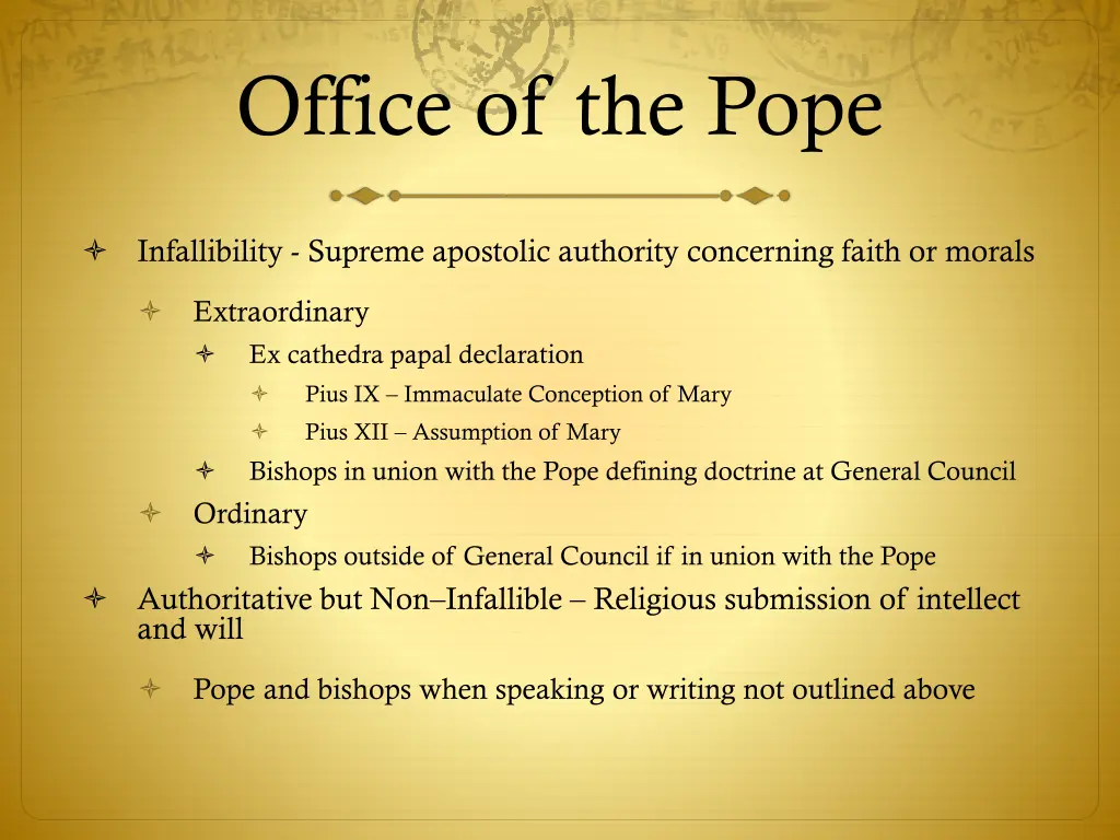 office of the pope 2