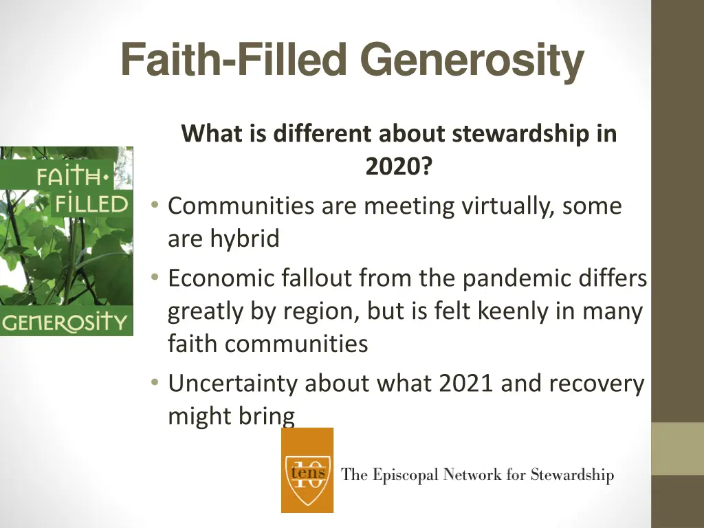 faith filled generosity 2