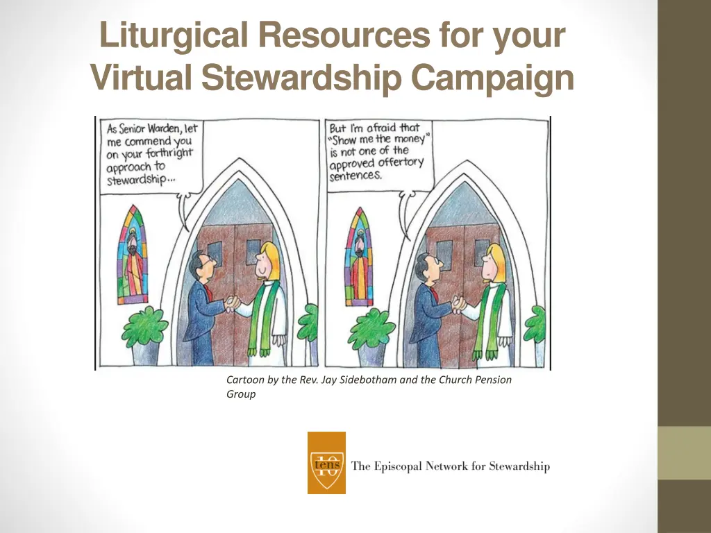 liturgical resources for your virtual stewardship