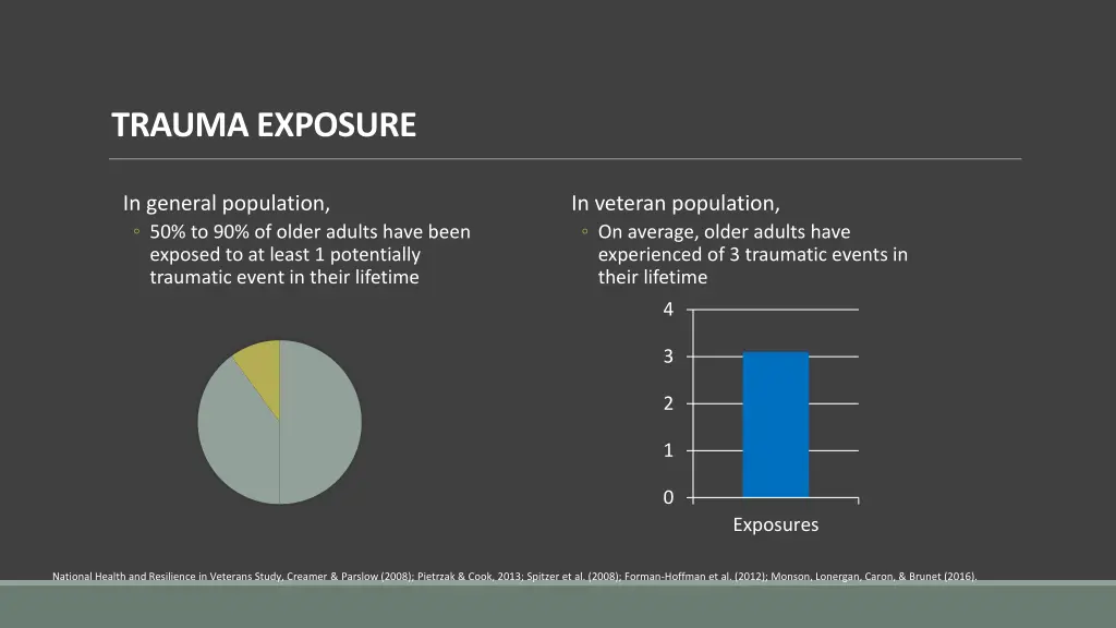 trauma exposure