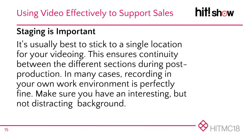 using video effectively to support sales 11