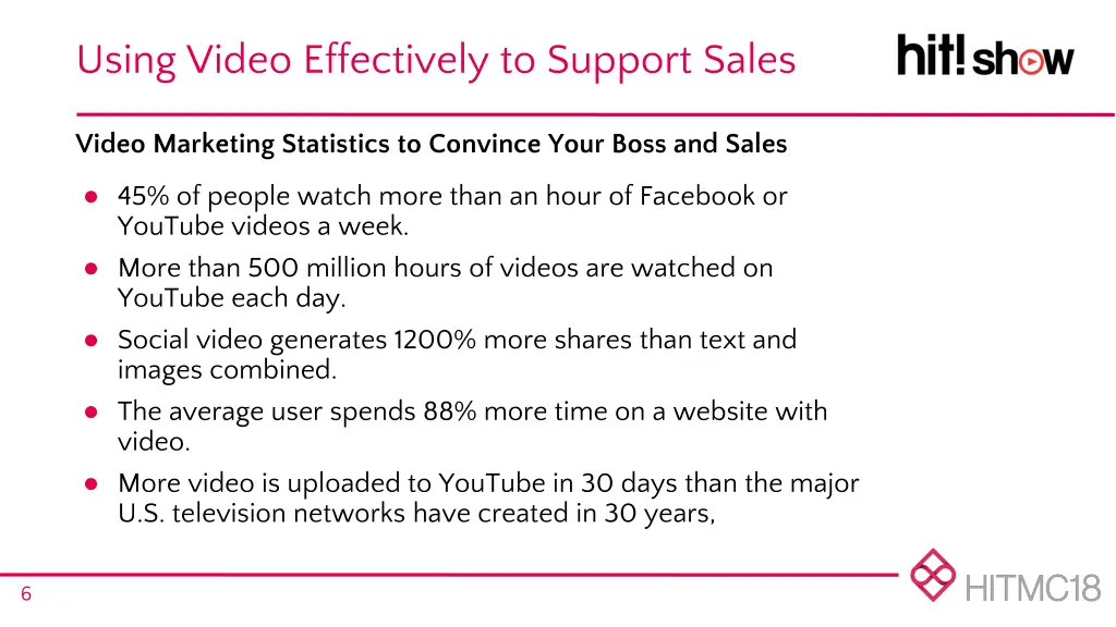 using video effectively to support sales 3