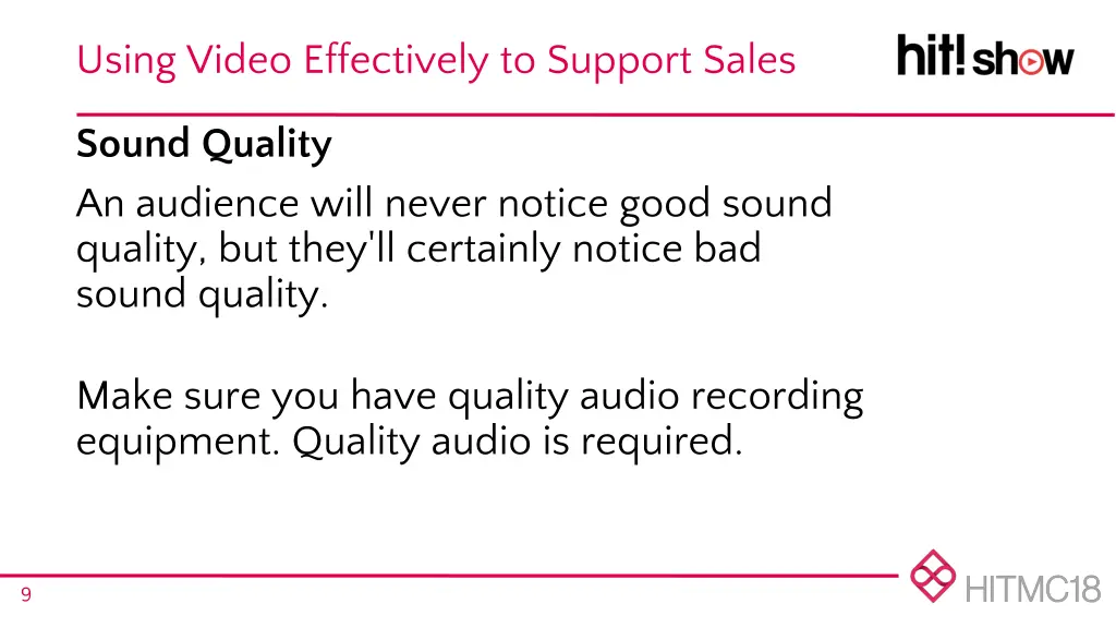 using video effectively to support sales 5