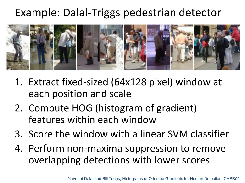 example dalal triggs pedestrian detector