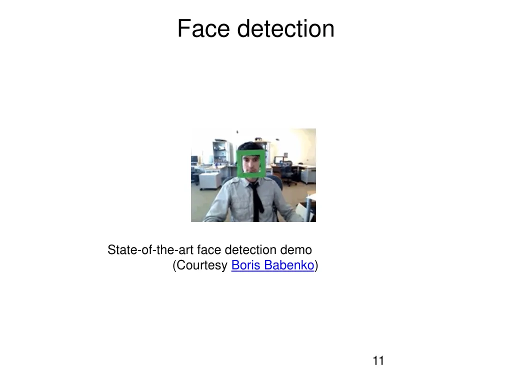 face detection