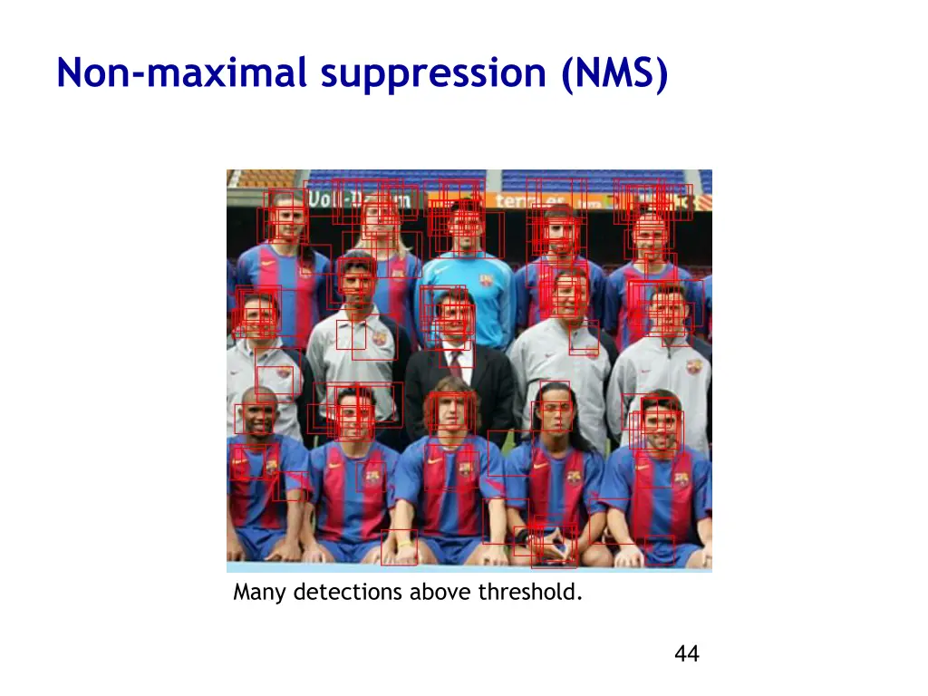 non maximal suppression nms