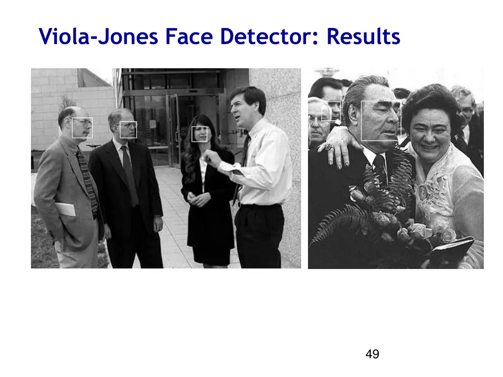 viola jones face detector results 2