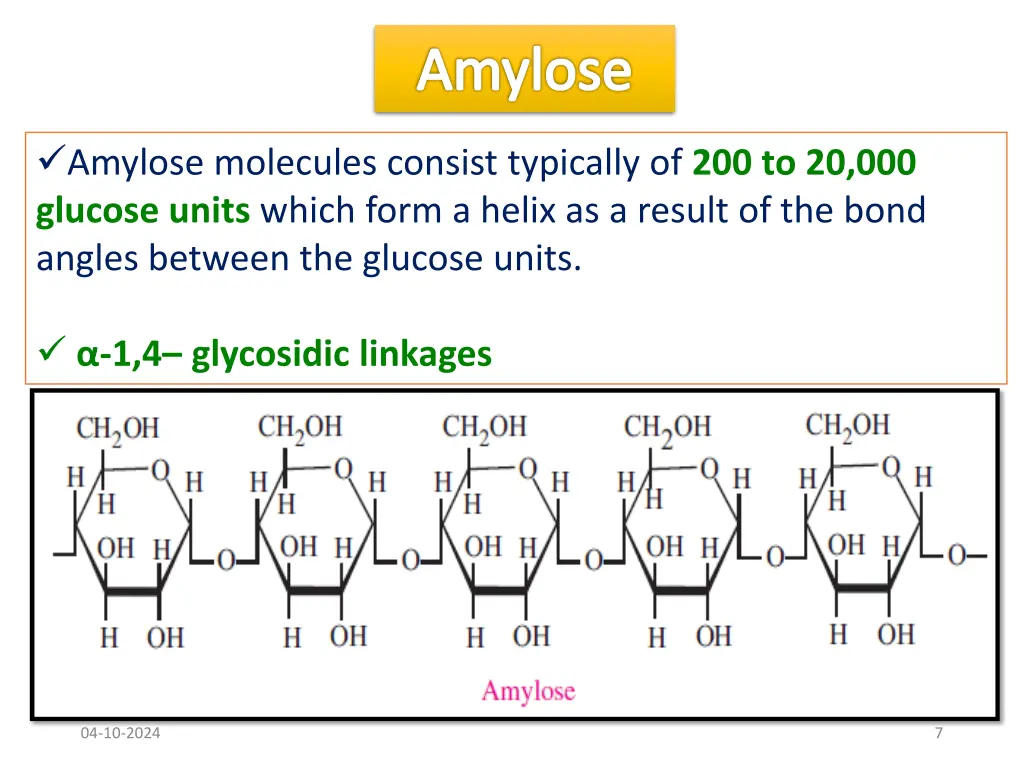 amylose