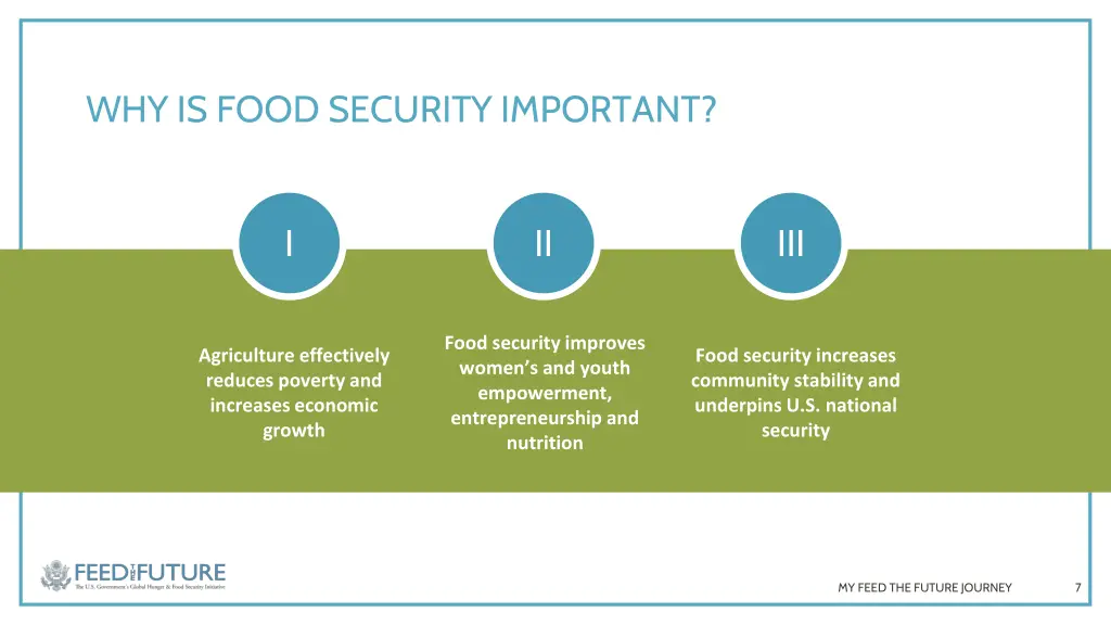 why is food security important