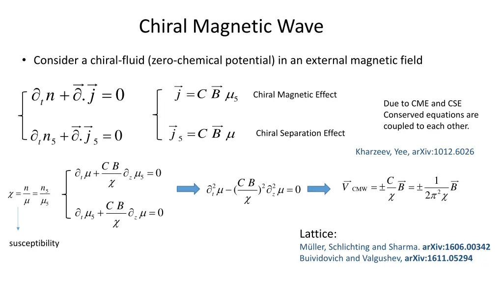 chiral magnetic wave