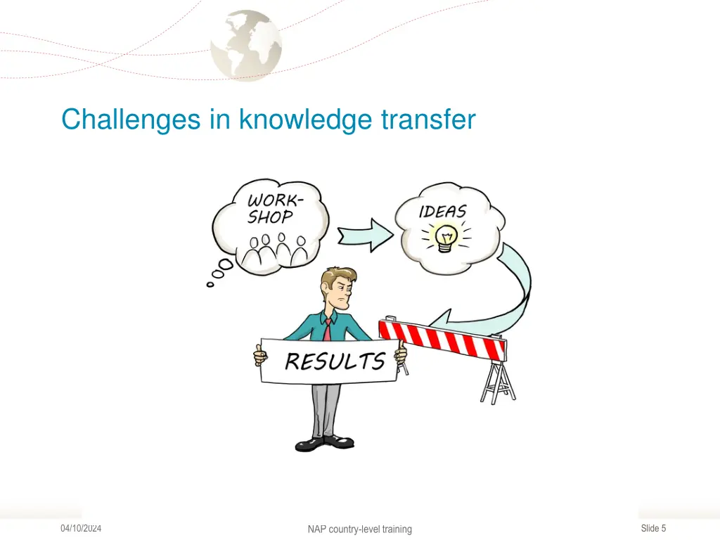 challenges in knowledge transfer