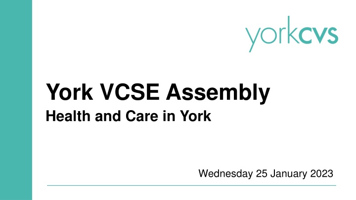 york vcse assembly health and care in york