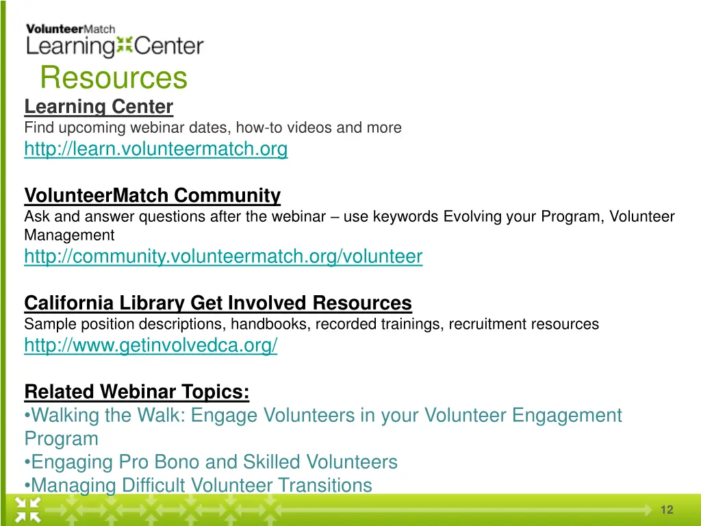 resources learning center find upcoming webinar