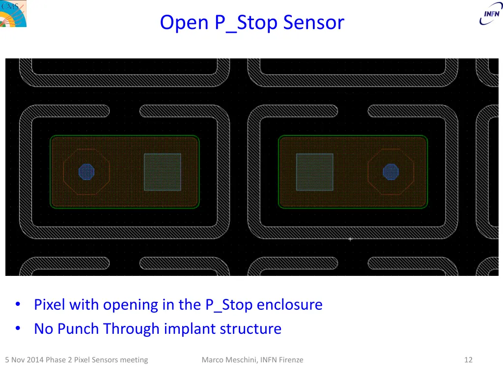 open p stop sensor