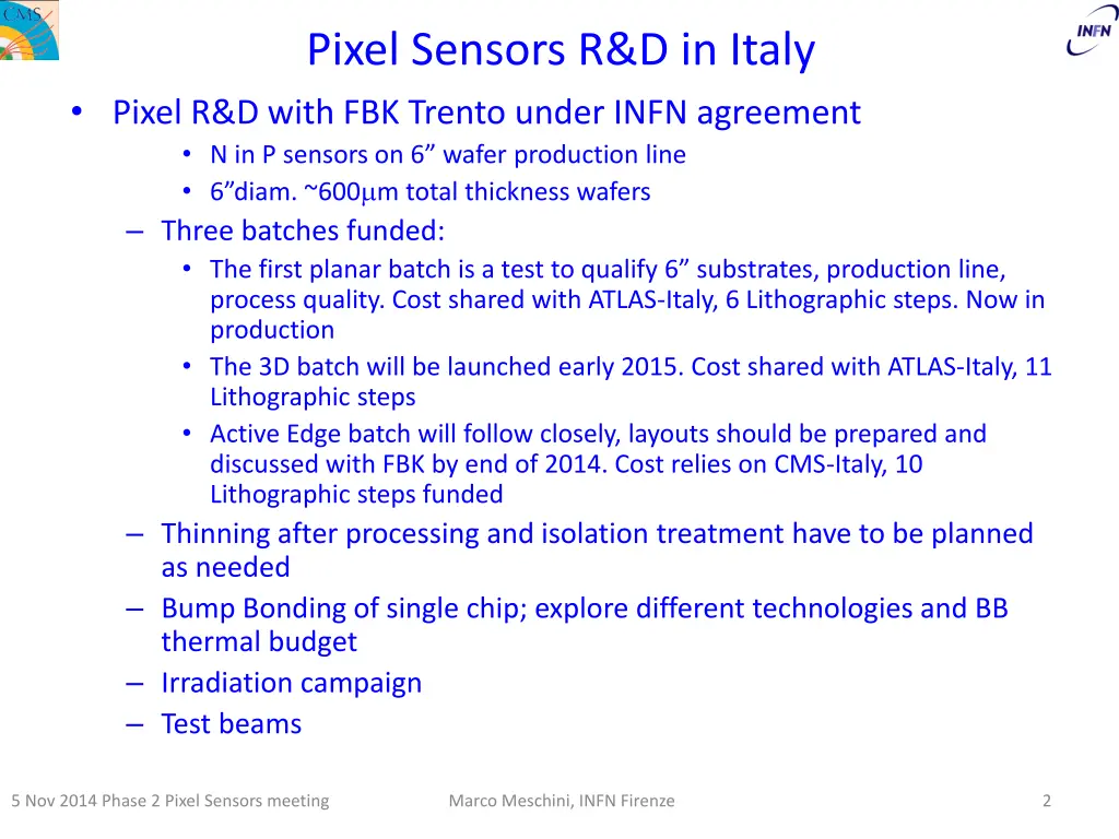 pixel sensors r d in italy pixel r d with