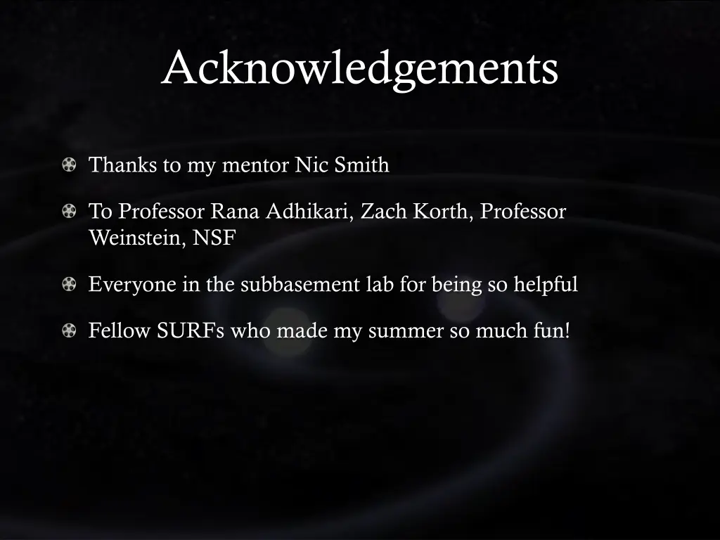 acknowledgements