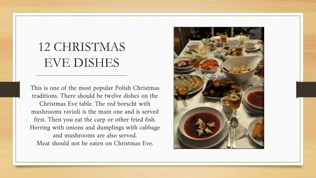 12 christmas eve dishes