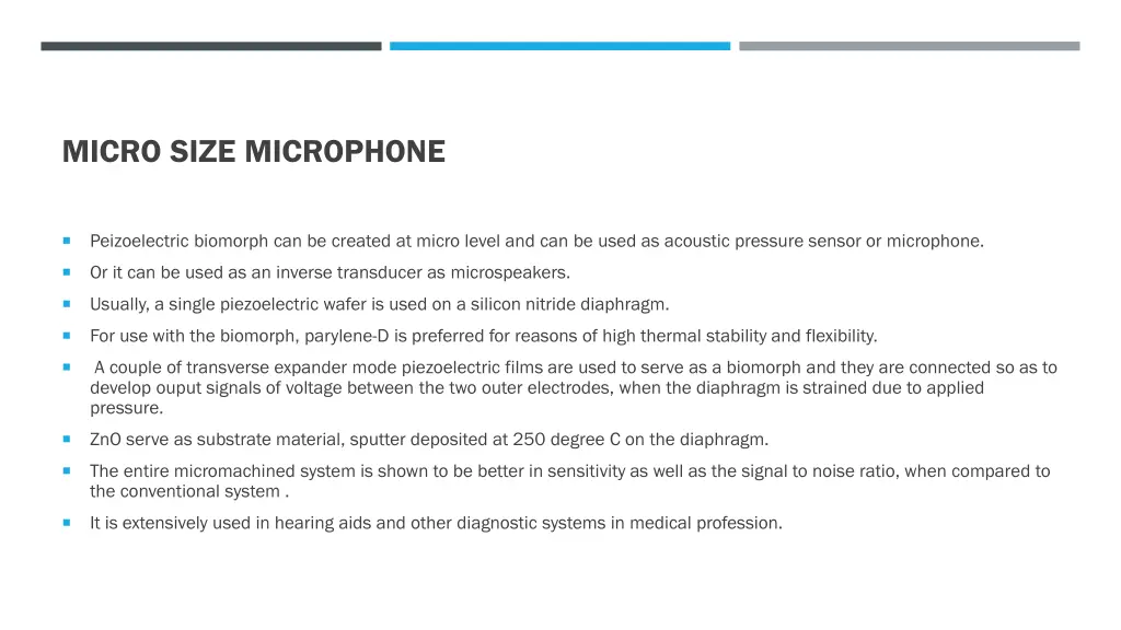 micro size microphone