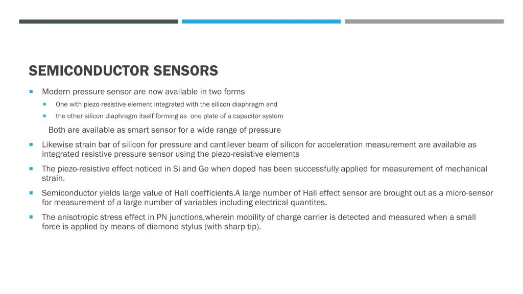 semiconductor sensors 3