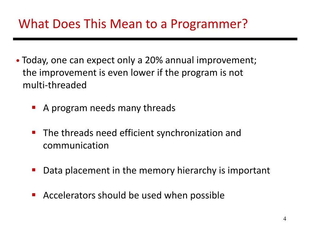 what does this mean to a programmer