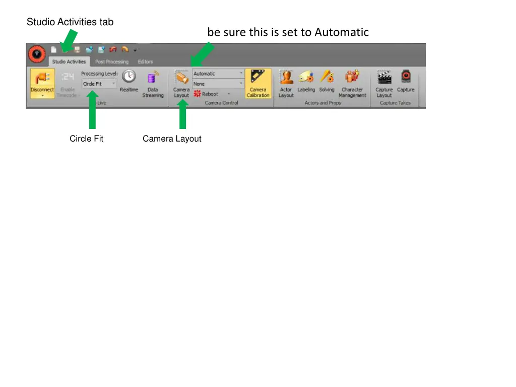 studio activities tab 1