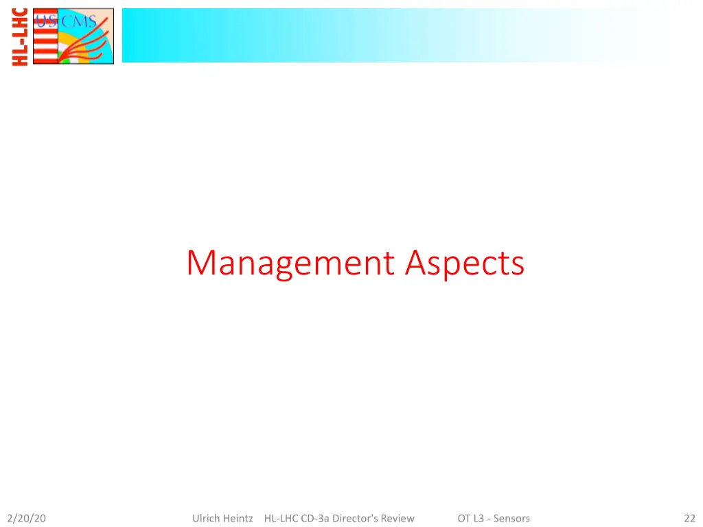 management aspects