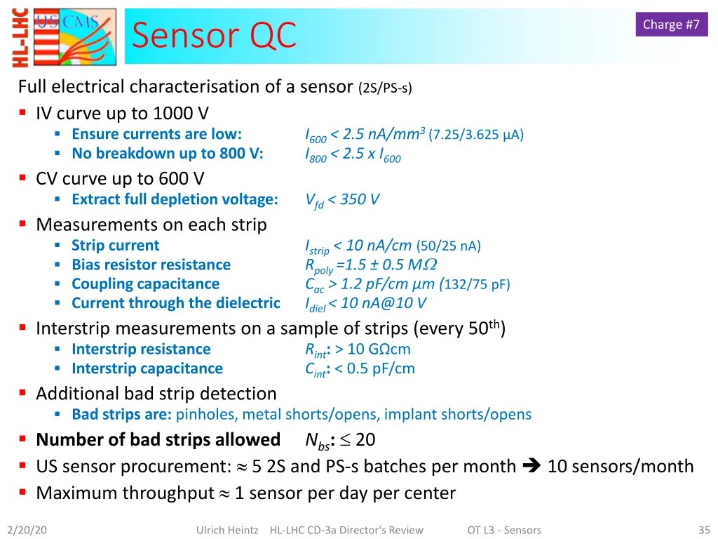 sensor qc