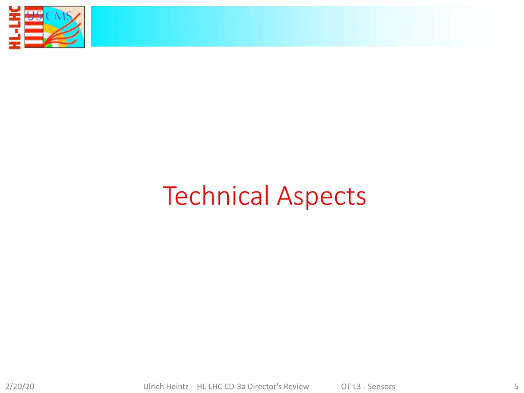 technical aspects