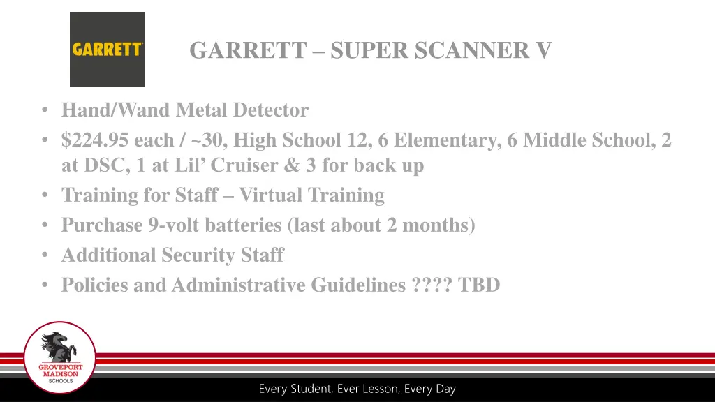 garrett super scanner v