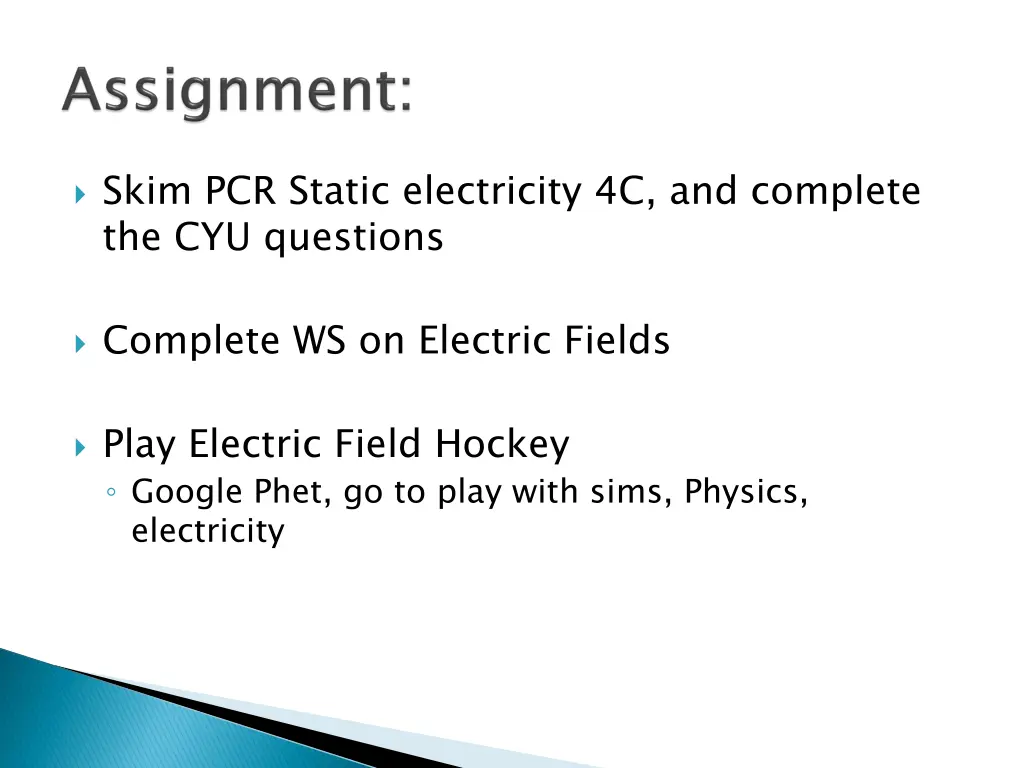 skim pcr static electricity 4c and complete